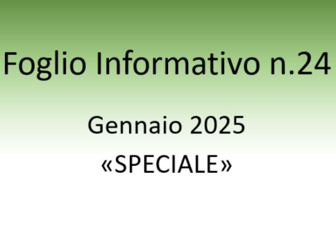 Foglio Informativo FNP Toscana n.24 -  SPECIALE - Gennaio 2025